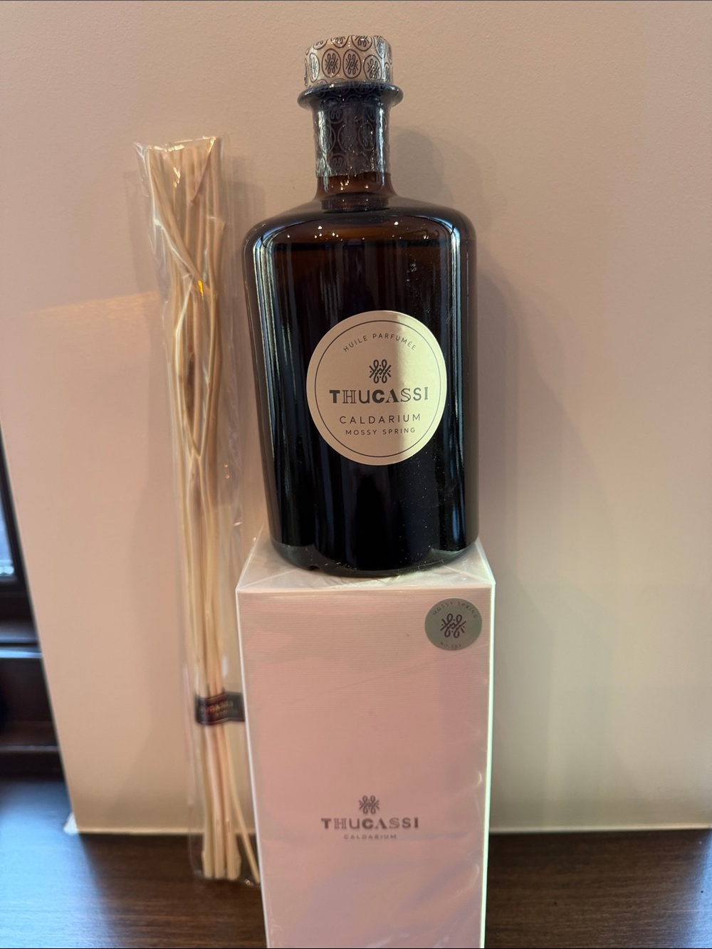 “THUCASSI” Fragrance Diffuser “Mossy Spring” NIB